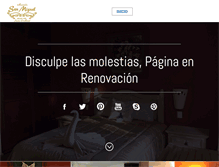 Tablet Screenshot of haciendasanmiguel.com